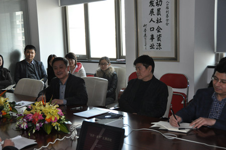 藍秘書長做活動發言