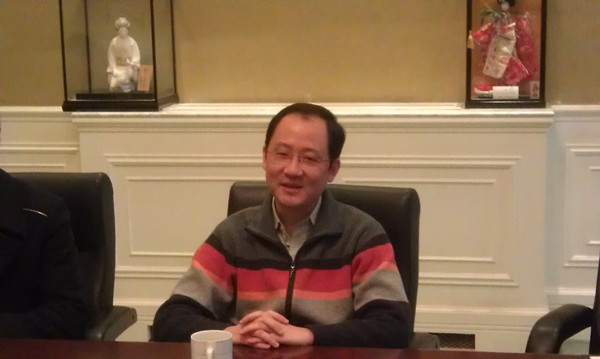 中國(guó)友好和平發(fā)展基金會(huì)秘書(shū)長(zhǎng)沈昕介紹基金會(huì)基本情況