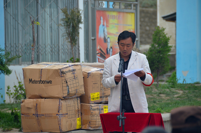 朗縣一中校長(zhǎng)致感謝辭