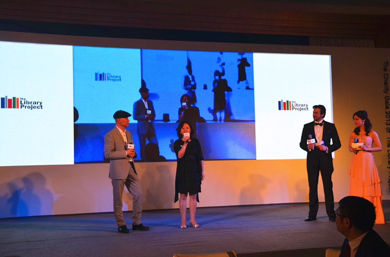 我會國際合作部部長李曉琳與上海半島酒店總經理為晚宴致辭