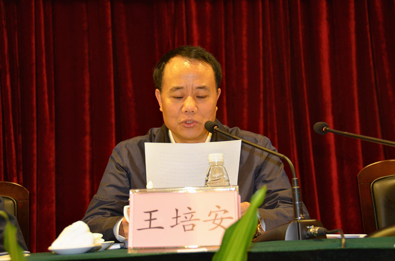 王培安副主任在创建幸福家庭活动研修班讲话